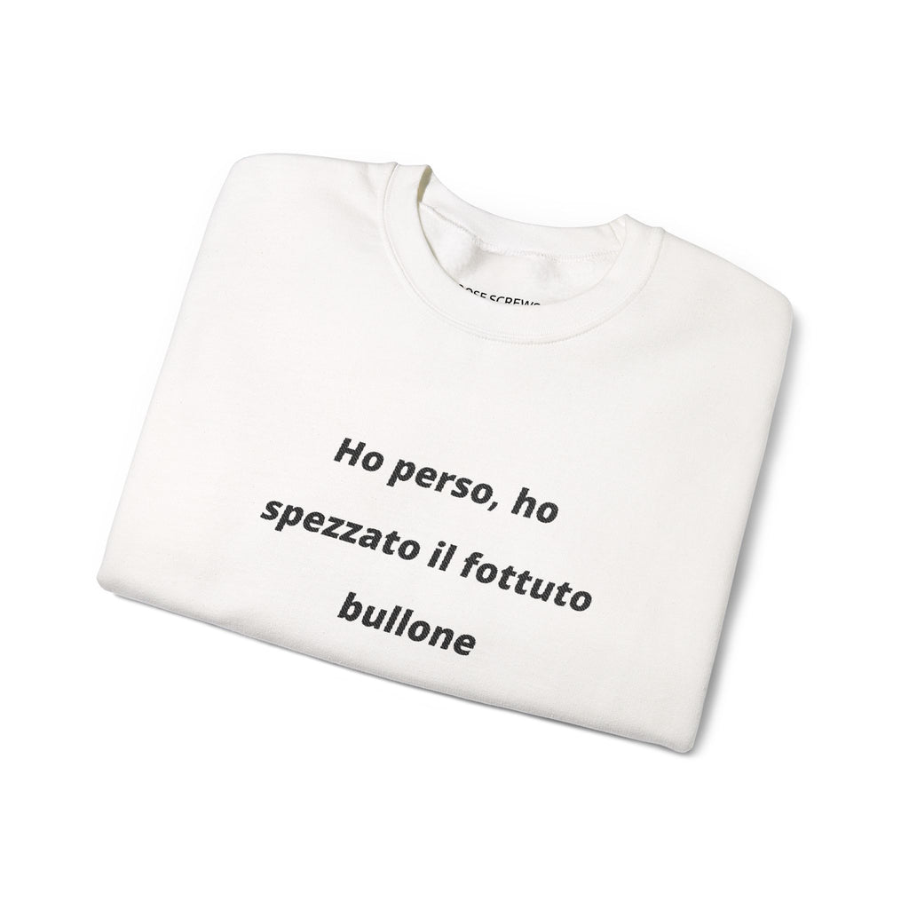 Italian Signature Crewneck Sweatshirt