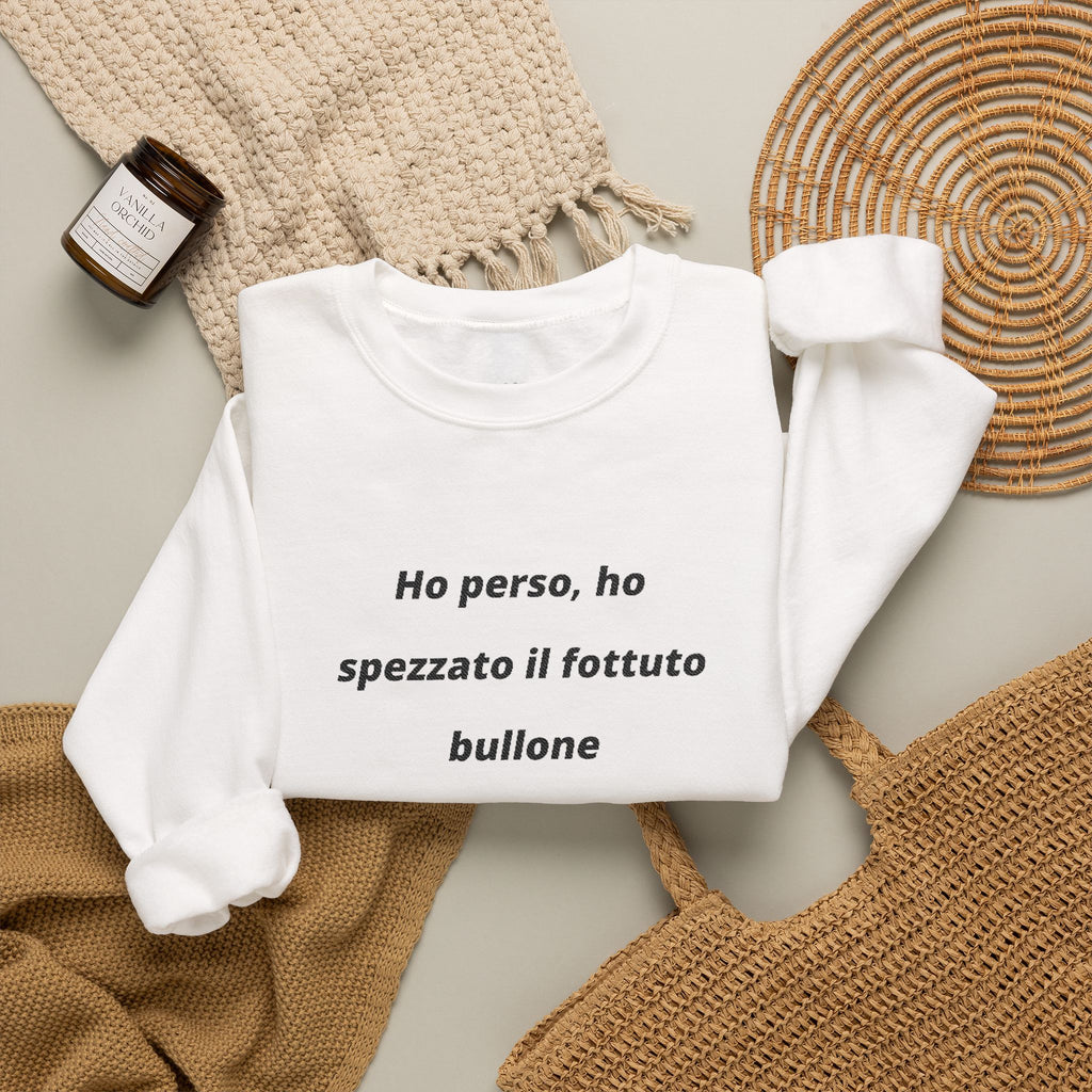 Italian Signature Crewneck Sweatshirt